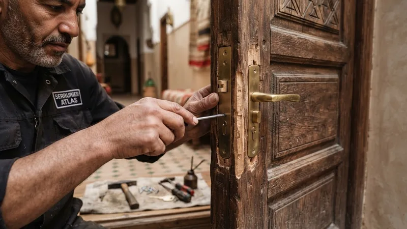 Barre anti-panique : installation professionnelle au Maroc